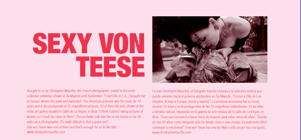 Article Amnesia Magazine 2011